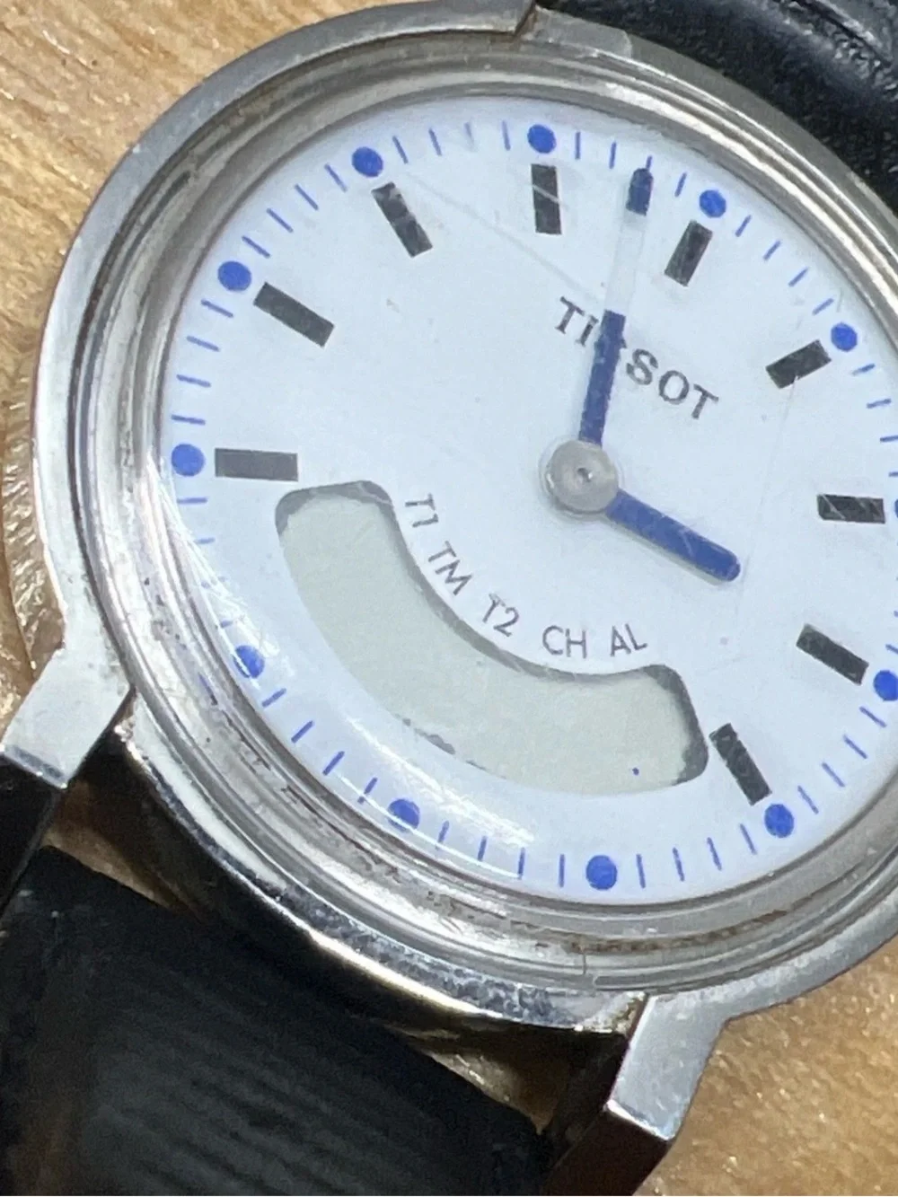 Vintage Tissot Digital Quartz Mens Watch Project